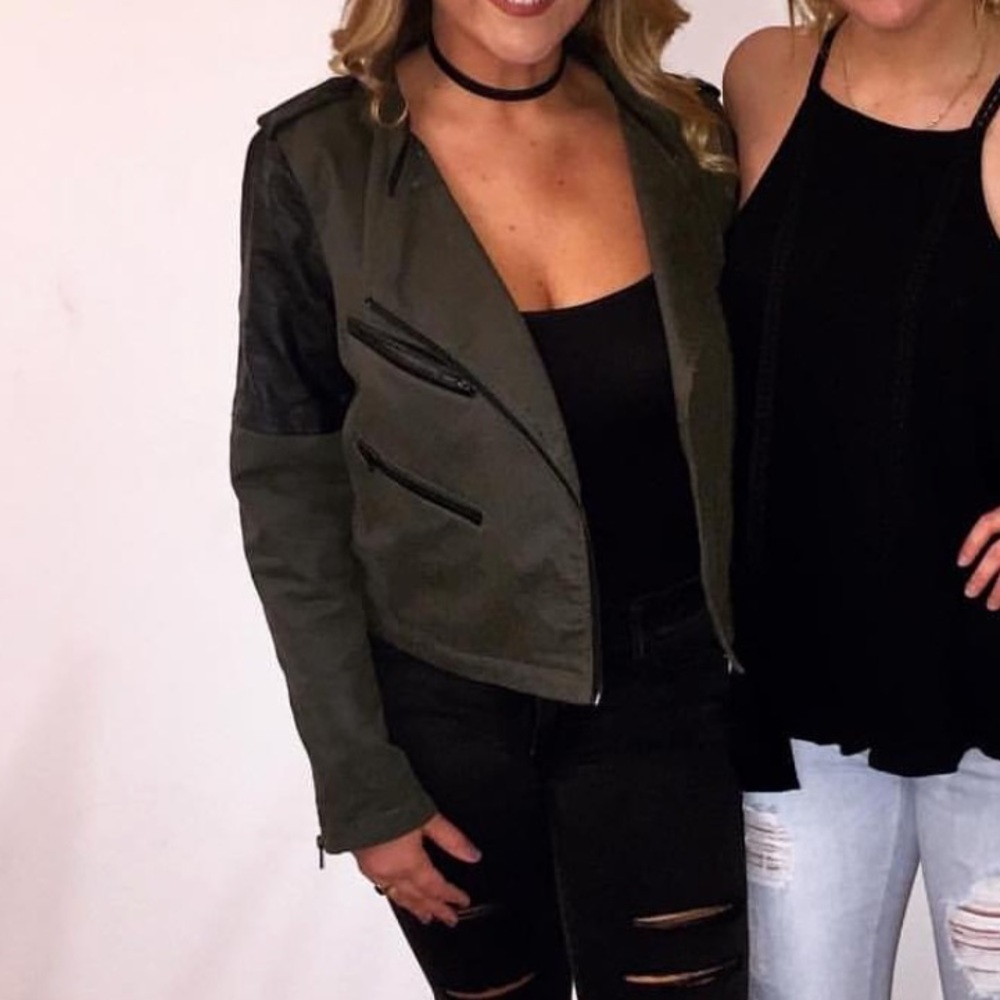 Hurley Moto Jacket, size large